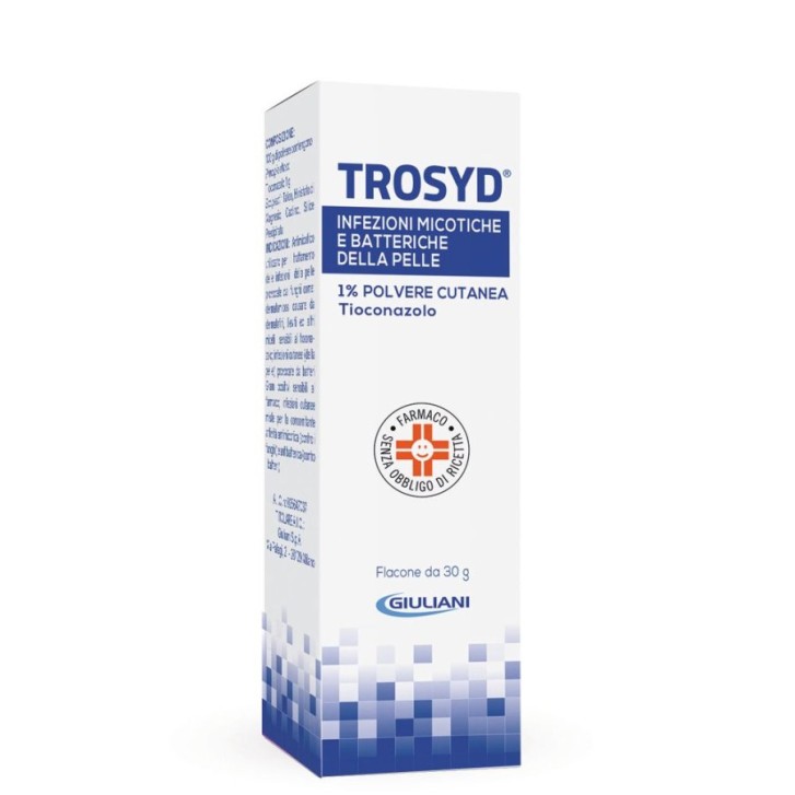 Trosyd 1% Polvere Cutanea 30 g - Antimicotico per Micosi Cutanee