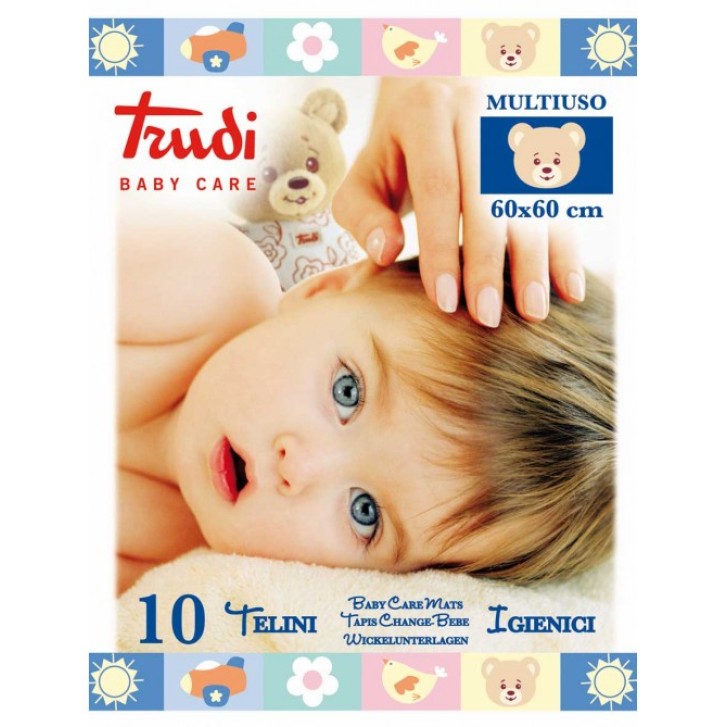 Trudi Baby Care Telini Multiuso 60x60 10 pezzi