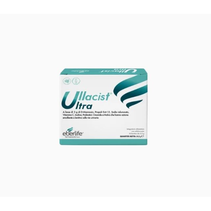 Ullacist Ultra 16 Bustine - Integratore Benessere Vie Urinarie