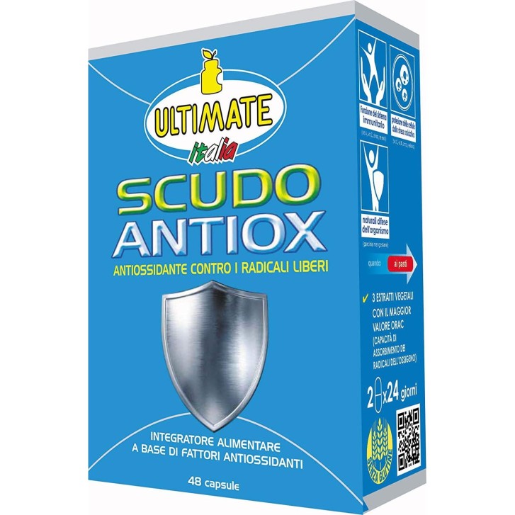 Ultimate Wellness Scudo-Antiox 48 Capsule - Integratore Antiossidante