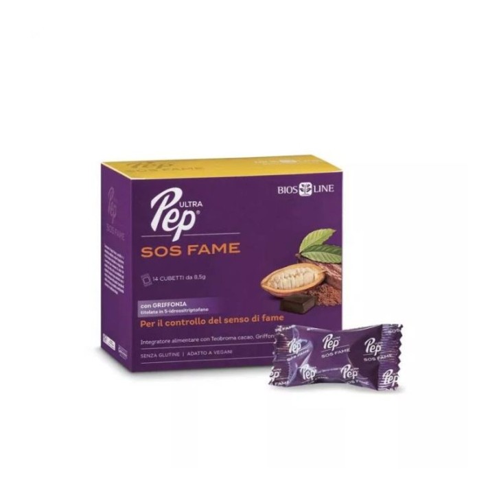 UltraPep Sos Fame 14 cubetti - Integratore Controllo Fame