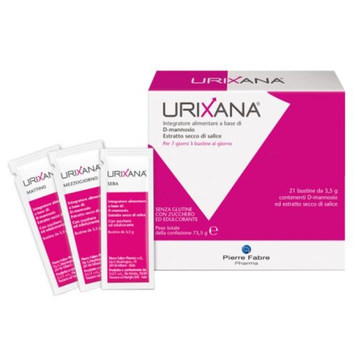 Urixana 21 Bustine - Integratore Benessere Vie Urinarie