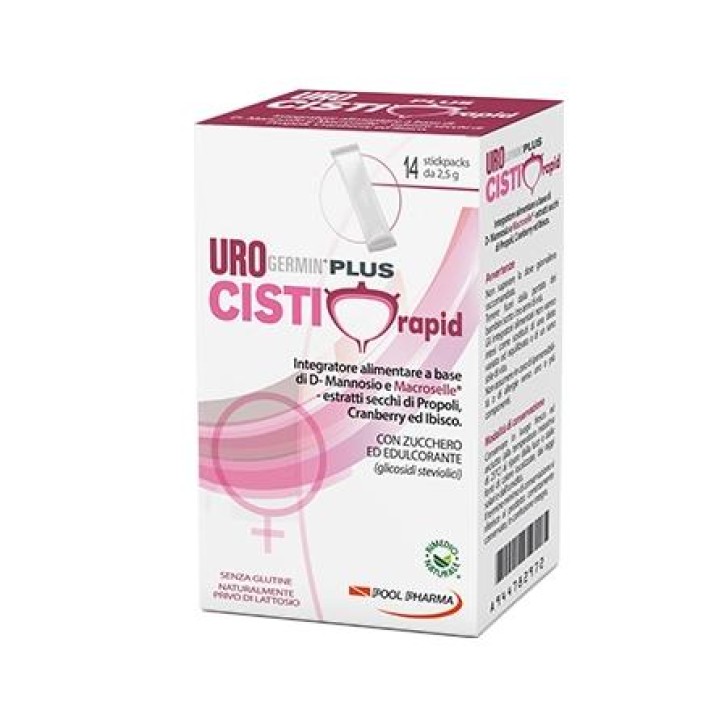 Urogermin CistiPlus Rapid 14 bustine - Integratore Benessere Vie Urinarie