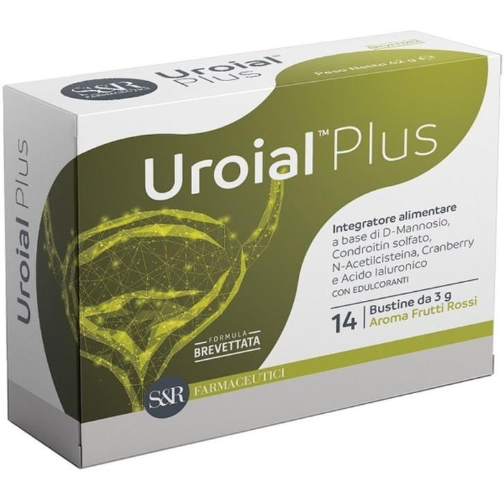 Uroial Plus 14 Bustine - Integratore per vie urinarie