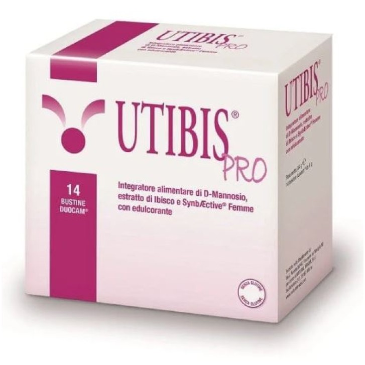 Utibis Pro 14 bustine Duocam - Integratore Benessere Vie Urinarie