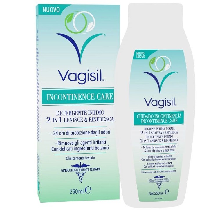 Vagisil Incontinence Care Detergente Intimo Lenitivo Rinfrescante 250 ml