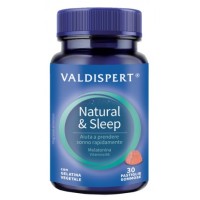 Valdispert Natural&Sleep 30 pastiglie gommose - Integratore per la cura del sonno