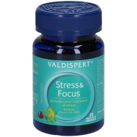 Valdispert Stress&Focus 30 pastiglie gommose - Integratore Alimentare per lo stress e il tono dell’umore