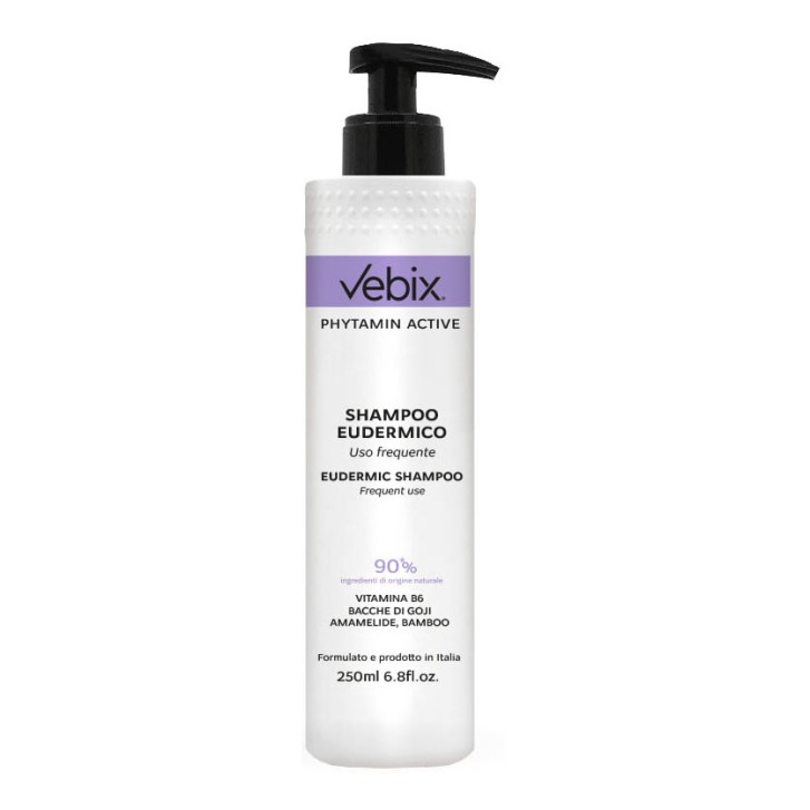 Vebix Phytamin Active Shampoo Eudermico 250 ml