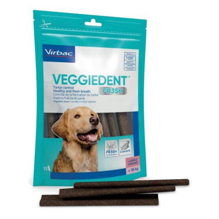 Veggiedent FR3SH Controllo Tartaro Cani Taglia L 15 Stick