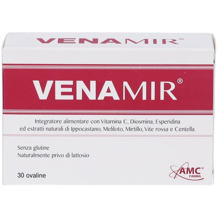 Venamir 30 Ovaline - Integratore per Microcircolo e Circolazione Venosa