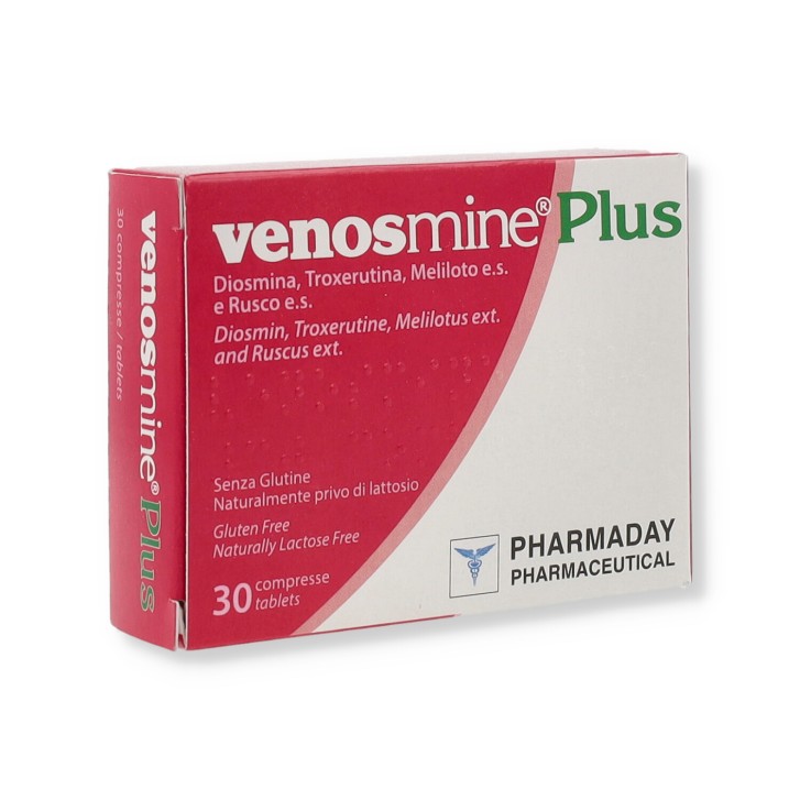 Venosmine Plus 30 Compresse - Integratore Alimentare a base di Diosmina