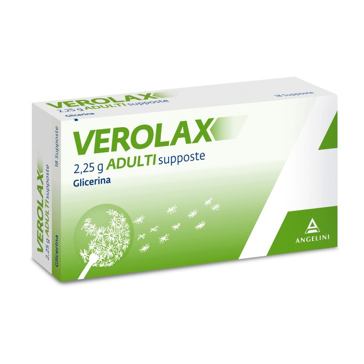 Verolax Adulti 2,25 g 18 Supposte