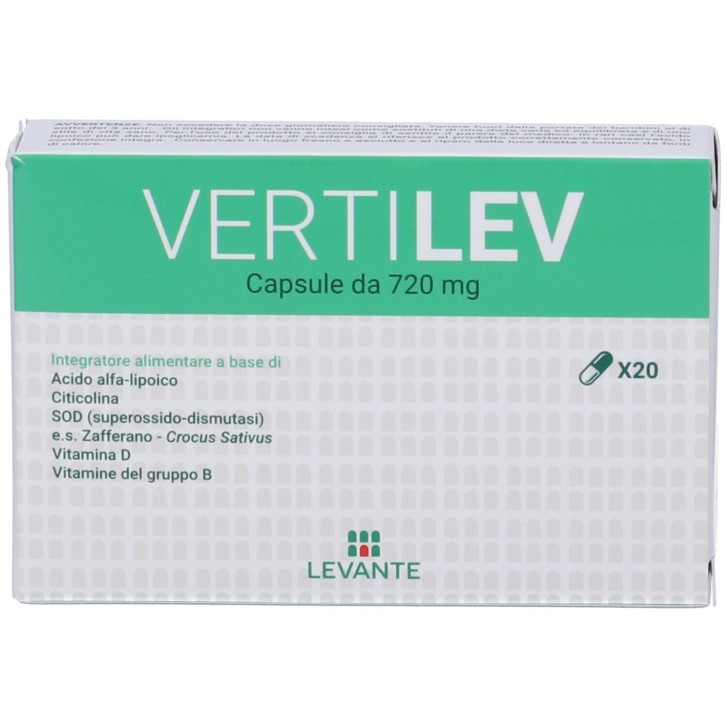 Vertilev 20 compresse - Integratore Alimentare