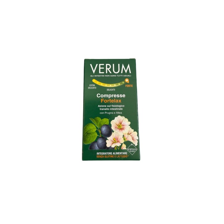 Verum Fortelax 80 compresse - Integratore Benessere Transito Intestinale