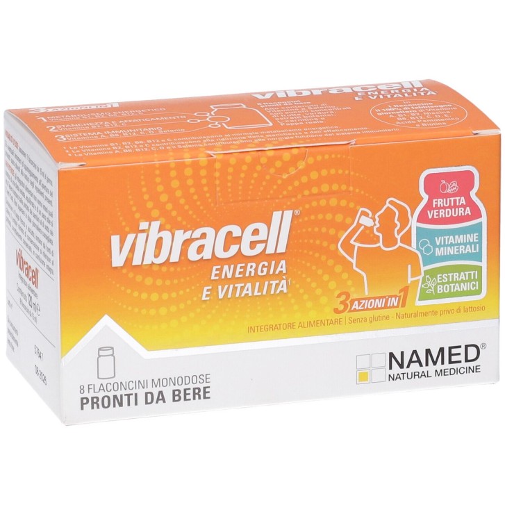 Named Vibracell 8 flaconcini - Integratore Tonico