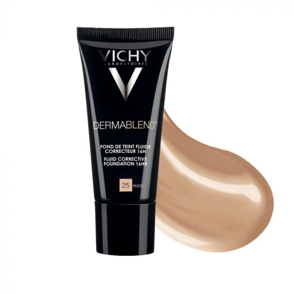 Vichy Dermablend Fondotinta Fluido Nude 25 30 ml