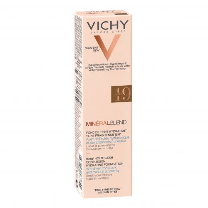 Vichy MineralBlend Fondotinta Fluido 19 Umber 30 ml