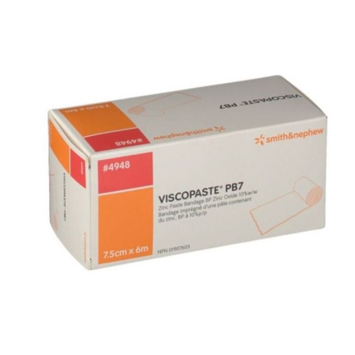 Viscopaste PB7 Benda all'Ossido di Zinco 600x7,5 cm