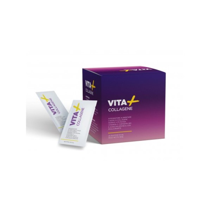 Collagene Vita+ 20 Bustine - Integratore Benessere della Pelle