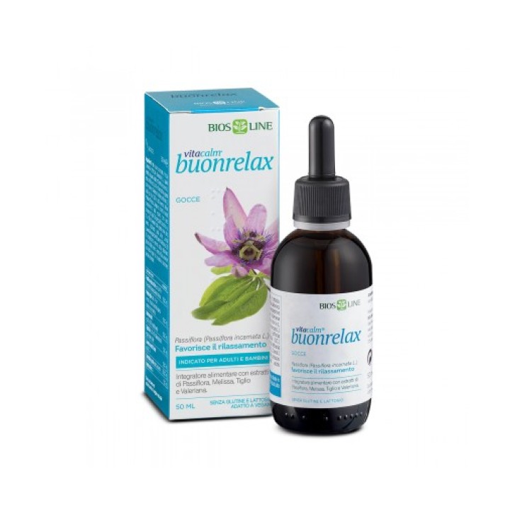 VitaCalm Buon Relax Gocce 50 ml - Integratore Rilassante