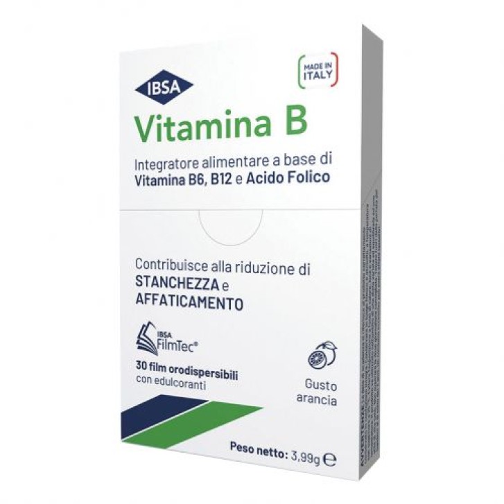 Vitamina B Ibsa 30 film orodispersibili - Integratore Alimentare