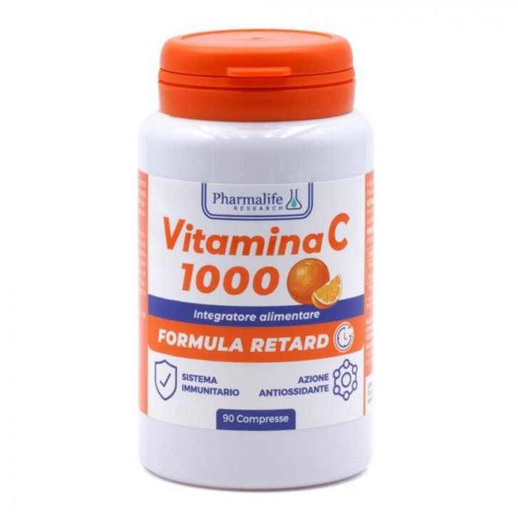 Vitamina C 1000 Pharmalife 90 compresse - Integratore Alimentare
