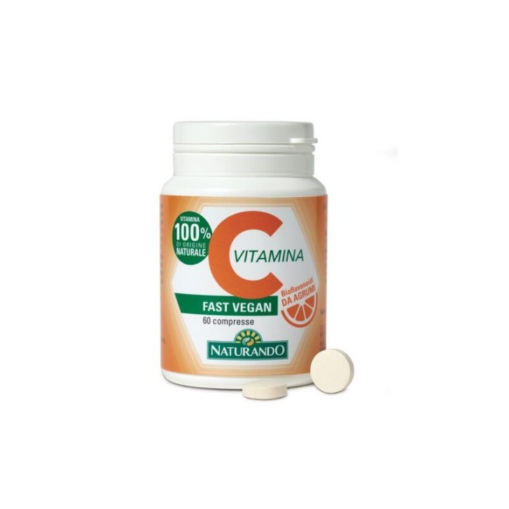 Vitamina C Fast Vegan 60 Compresse - Integratore Alimentare
