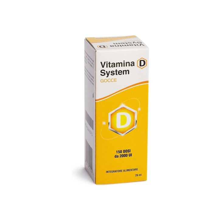 Vitamina D System Gocce 26 ml - Integratore Alimentare