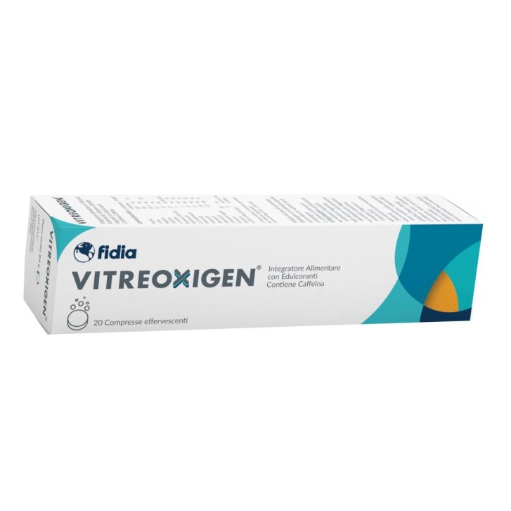 Vitreoxigen 20 Compresse Effervescenti - Integratore per Energia e Riduzione della Stanchezza