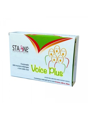 Voice Plus 30 Compresse Masticabili - Integratore Alimentare