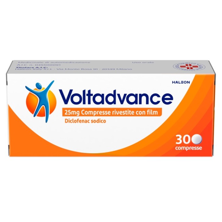 Voltadvance 25 mg Diclofenac 30 compresse