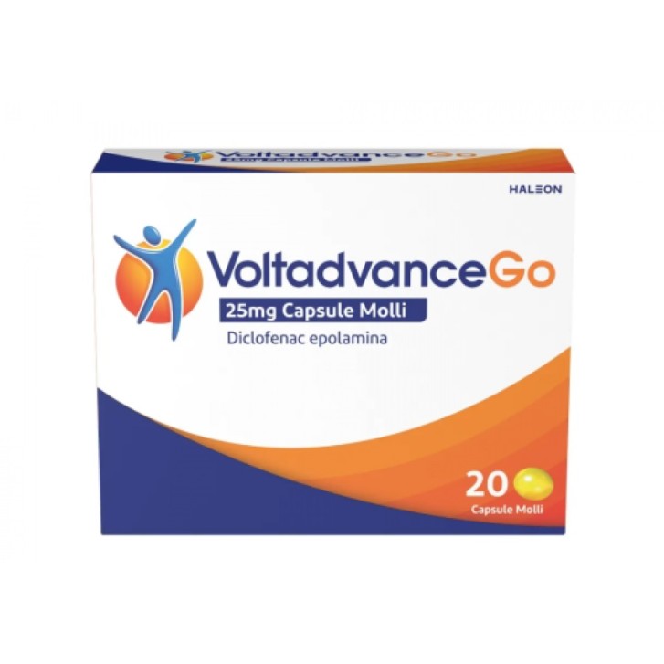 VoltadvanceGo Diclofenac 25 mg 20 capsule