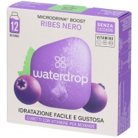 Waterdrop Ribes Nero e Sambuco 12 cubetti
