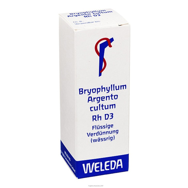 Weleda Bryophyllum Argento Compositum RH D3 Gocce Omeopatiche 20 ml