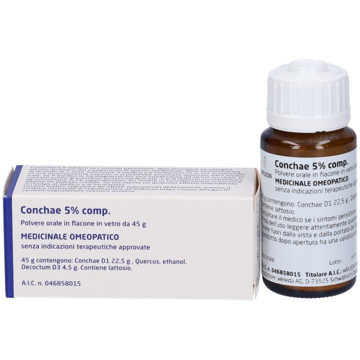 Weleda Conchae Comp. 5% Polvere - Rimedio Omeopatico