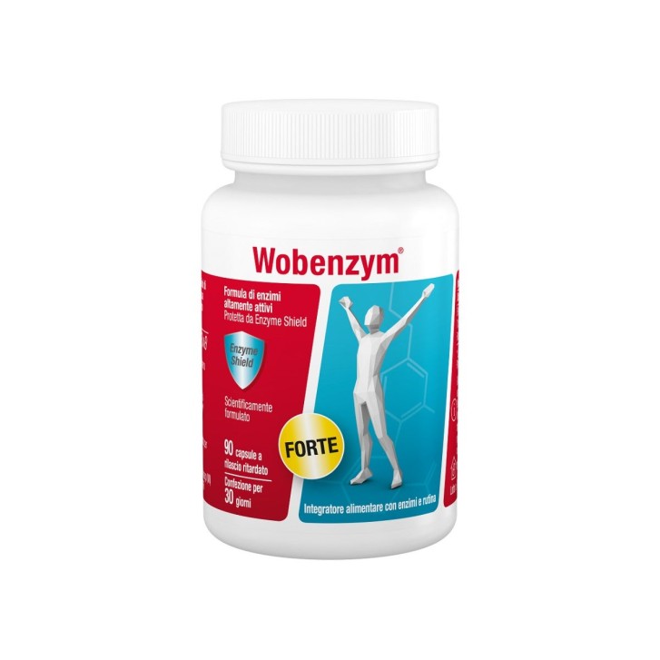 Wobenzym Forte 90 capsule - Integratore Alimentare