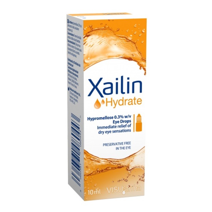 Xailin Hydrate Gocce Oculari Lubrificanti Protettive 10 ml