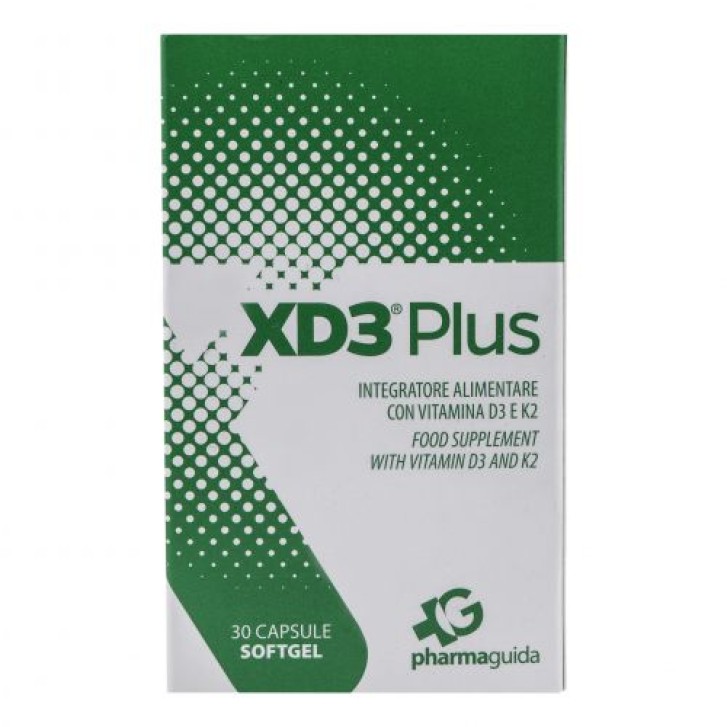 XD3 Plus 30 Capsule Softgel - Integratore Vitamina D3 e K2