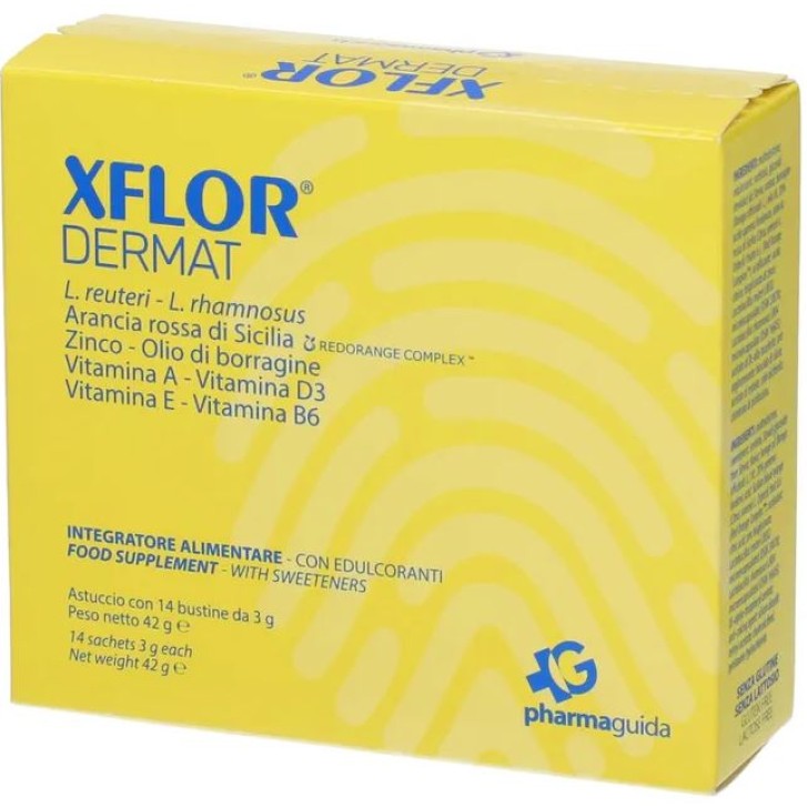 Xflor Dermat 14 bustine - Integratore Alimentare