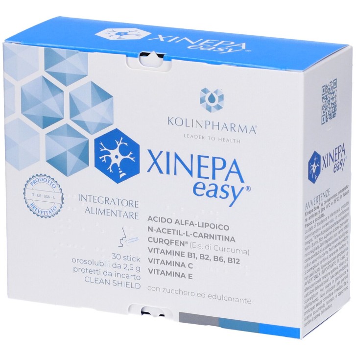 Xinepa Easy 30 Stick Orosolubili - Integratore per il Sistema Nervoso