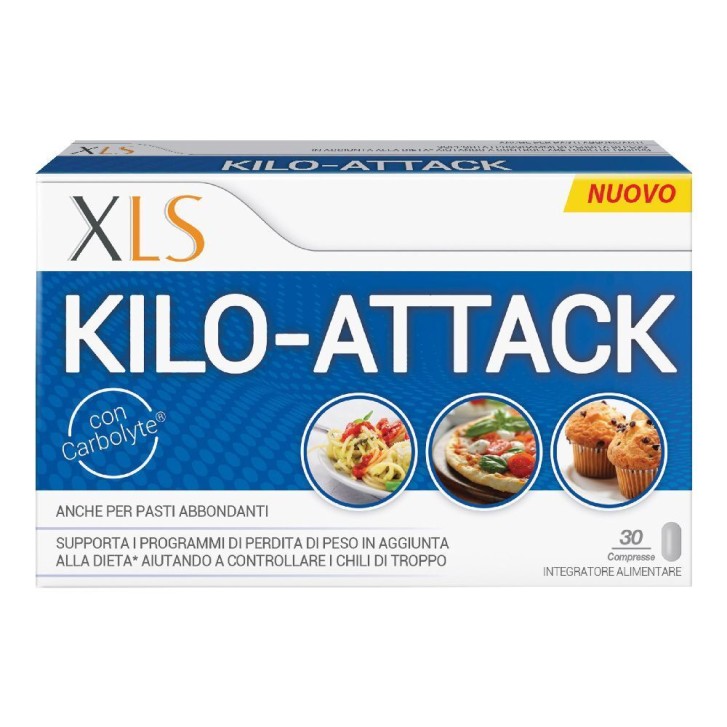 XLS Kilo Attack 30 Compresse - Integratore Perdita Peso