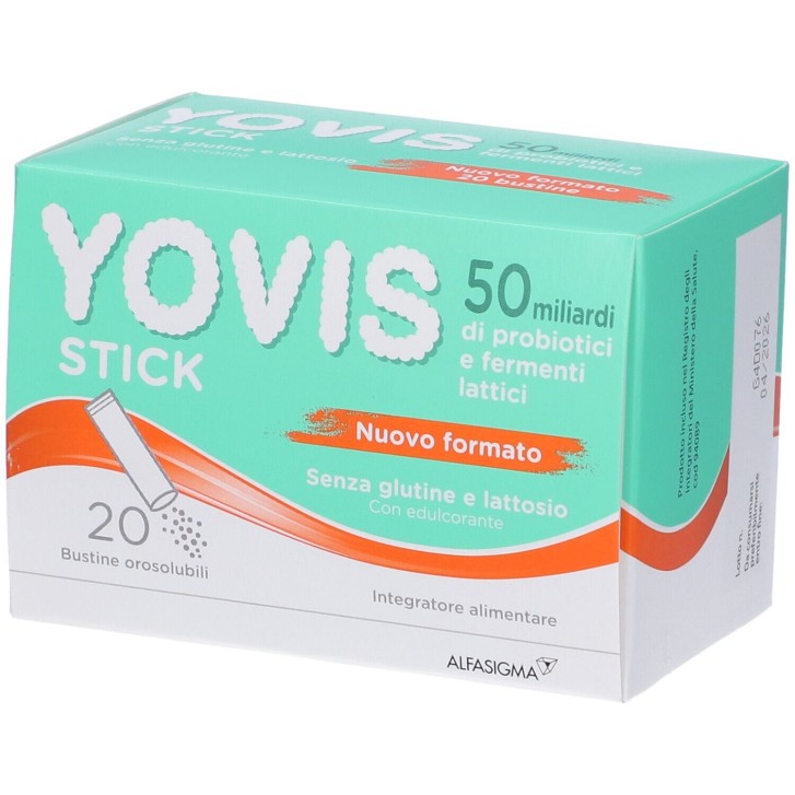 Yovis 20 stick - Integratore Fermenti Lattici e Probiotici