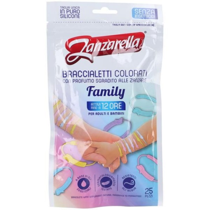 Zanzarella Bracciale Family 25 pezzi