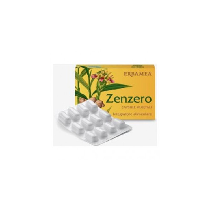 Erbamea Zenzero 24 Capsule - Integratore Alimentare