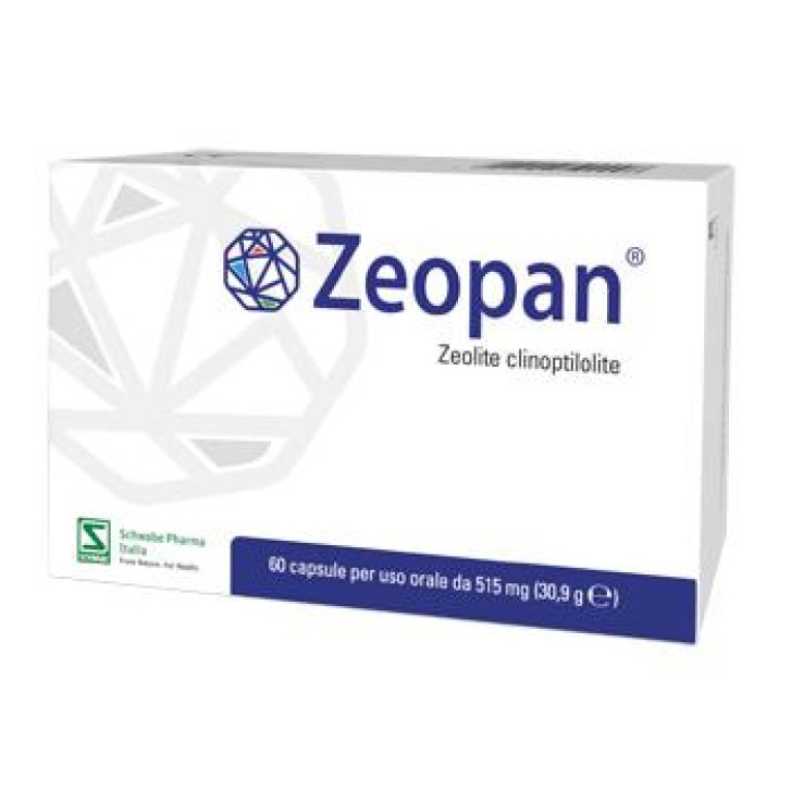 Zeopan 60 Capsule - Dispositivo Medico Lassativo e Detossificante Intestinale