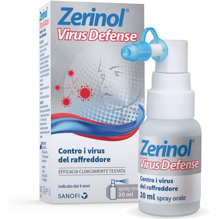 Zerinol Virus Defence Spray Orale contro il raffreddore 20 ml
