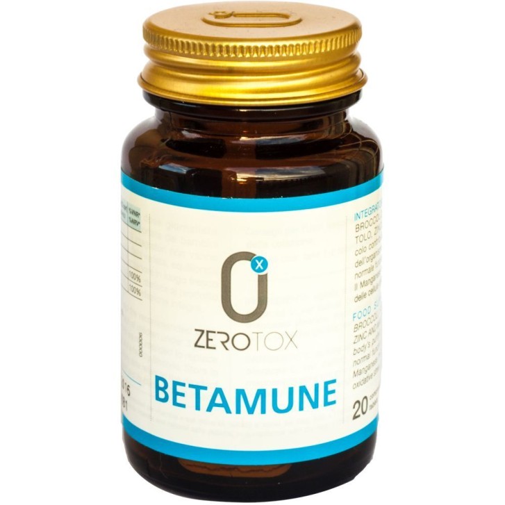 Zerotox Betamune 20 compresse - Integratore Sistema Immunitario