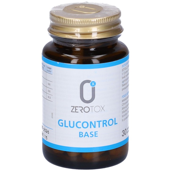 Zerotox Glucontrol Base 30 compresse - Integratore Alimentare Zerotox Glucontrol Base 30 compresse - Integratore Alimentare