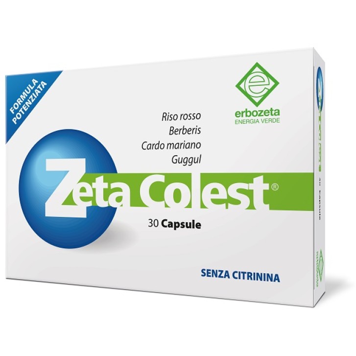 Zeta Colest 30 Capsule - Integratore Controllo del Colesterolo